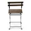 Atlas Commercial Products French Bistro Slatted Cafe Folding Chair BISTRO48CHAIR